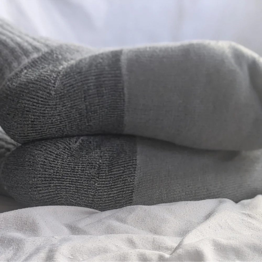 Cabela's Medium-Weight Wool Boot Socks for Men Gray Size Large 9-12